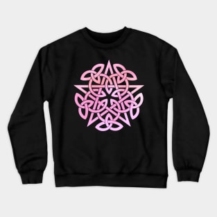 Pentagram. Celtic knot Crewneck Sweatshirt